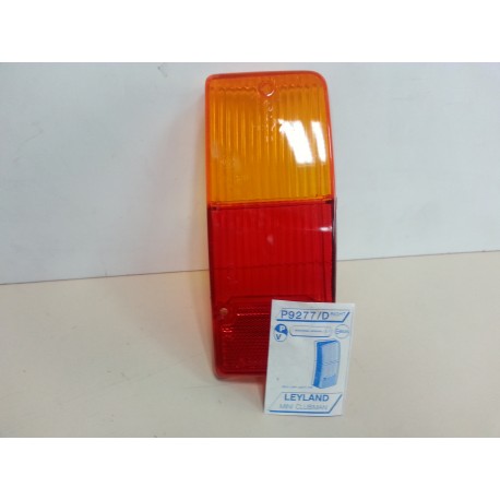 TRASPARENTE POSTERIORE DESTRO LEYLAND MINI CLUBMAN ARANCIO/ROSSO MARCA P/V COD P9277/D NUOVO