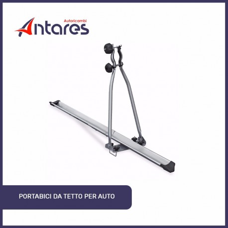 PORTABICI DA TETTO PER BARRE PORTATUTTO PORTATA 15KG MODELLO OVERBIKE 4724 GEV